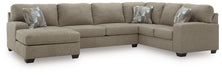 Newellen Sleeper Sectional with Chaise - Jax Mattress (Jacksonville, FL)