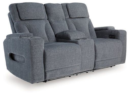 Studio Cave Power Reclining Loveseat with Console - Jax Mattress (Jacksonville, FL)