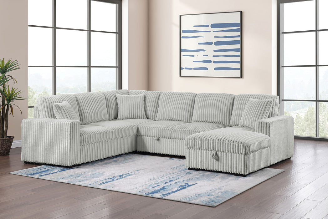 Devonshire Pull-Out Sleeper Sectional Sofa - Jax Mattress (Jacksonville, FL)
