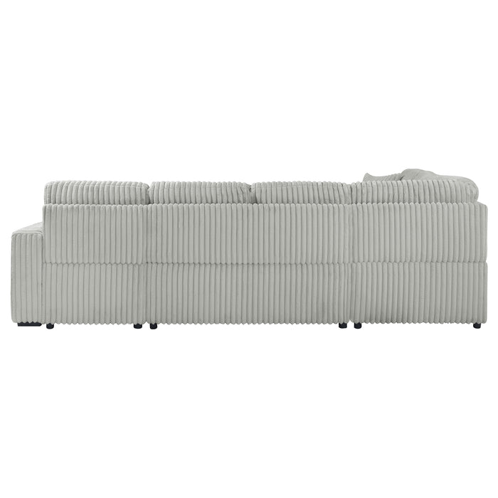 Devonshire Pull-Out Sleeper Sectional Sofa