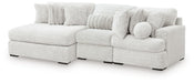 Cuddle Plush Sectional with Chaise - Jax Mattress (Jacksonville, FL)