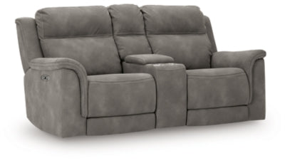 Next-Gen DuraPella Power Reclining Loveseat with Console - Jax Mattress (Jacksonville, FL)