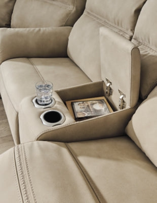 Next-Gen DuraPella Power Reclining Loveseat with Console - Jax Mattress (Jacksonville, FL)