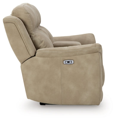 Next-Gen DuraPella Power Reclining Loveseat with Console - Jax Mattress (Jacksonville, FL)