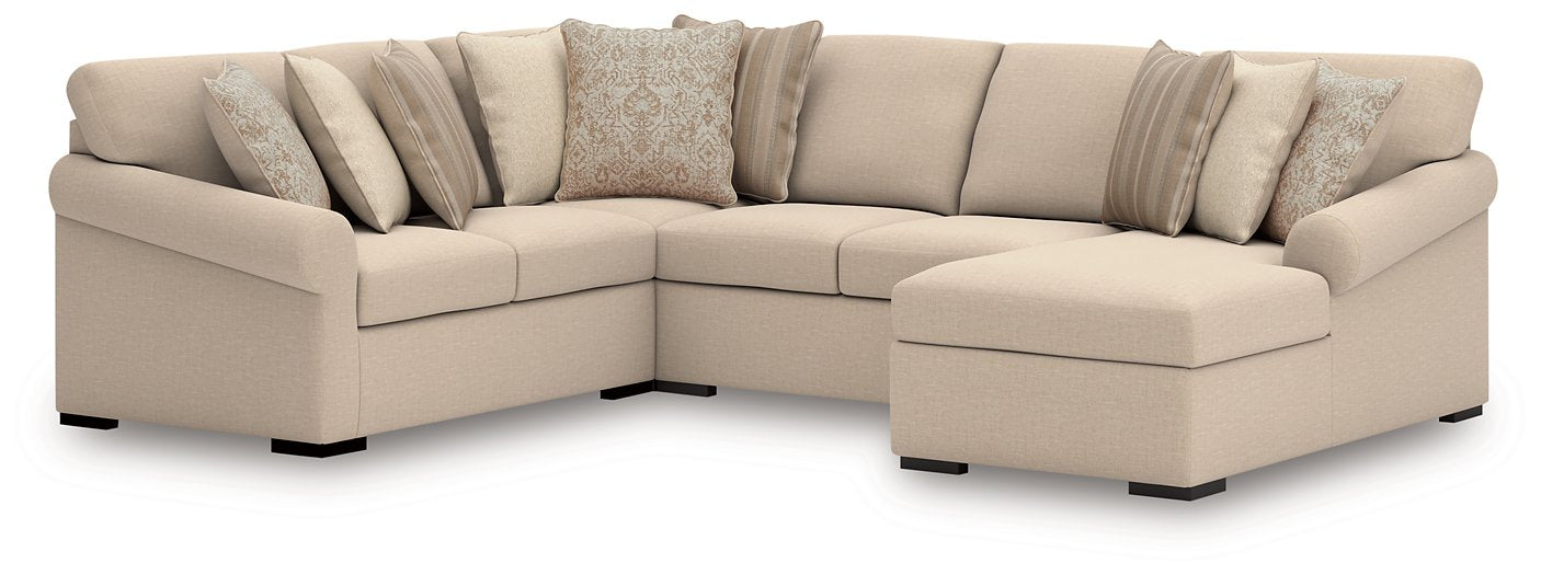 LadyMae Sectional with Chaise - Jax Mattress (Jacksonville, FL)
