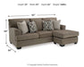 Stonemeade Sofa Chaise - Jax Mattress (Jacksonville, FL)