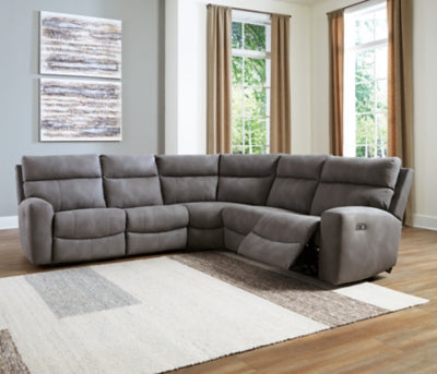 Next-Gen DuraPella Power Reclining Sectional - Jax Mattress (Jacksonville, FL)
