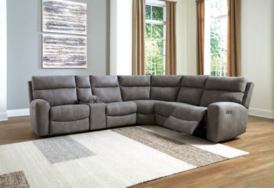 Next-Gen DuraPella Power Reclining Sectional - Jax Mattress (Jacksonville, FL)