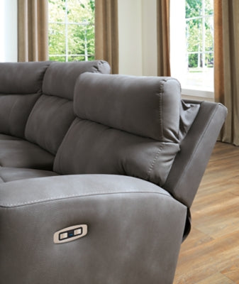 Next-Gen DuraPella Power Reclining Sectional - Jax Mattress (Jacksonville, FL)