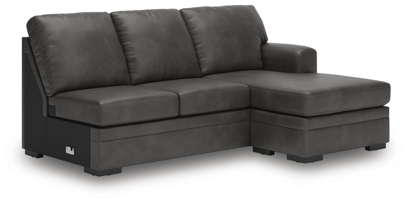 Lofton-Pike Sectional with Chaise - Jax Mattress (Jacksonville, FL)