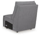 Modmax Reclining Sectional with Audio Console - Jax Mattress (Jacksonville, FL)
