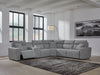 Modmax Reclining Sectional with Console - Jax Mattress (Jacksonville, FL)