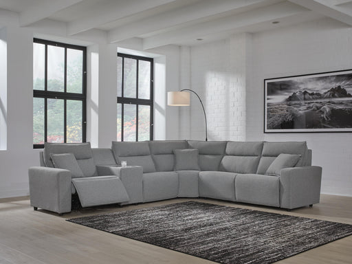 Modmax Reclining Sectional with Console - Jax Mattress (Jacksonville, FL)