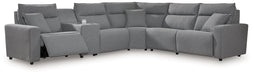 Modmax Reclining Sectional with Console - Jax Mattress (Jacksonville, FL)