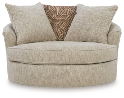 Steelwater Retreat Oversized Swivel Accent Chair - Jax Mattress (Jacksonville, FL)