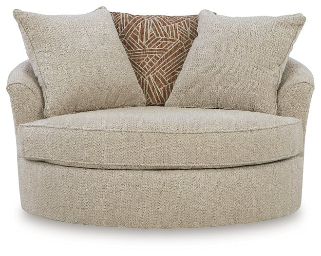 Steelwater Retreat Oversized Swivel Accent Chair - Jax Mattress (Jacksonville, FL)