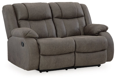 First Base Reclining Loveseat - Jax Mattress (Jacksonville, FL)