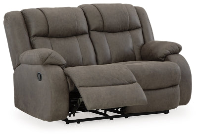 First Base Reclining Loveseat - Jax Mattress (Jacksonville, FL)