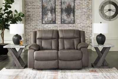 First Base Reclining Loveseat - Jax Mattress (Jacksonville, FL)