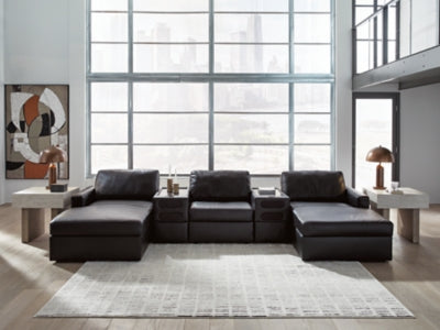 Modmax II Double Chaise Sectional with Audio Consoles - Jax Mattress (Jacksonville, FL)