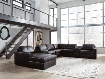 Modmax II Sectional with Chaise and Storage Consoles - Jax Mattress (Jacksonville, FL)