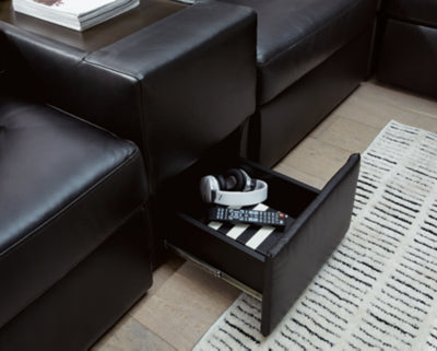 Modmax II Sectional with Chaise and Storage Consoles - Jax Mattress (Jacksonville, FL)