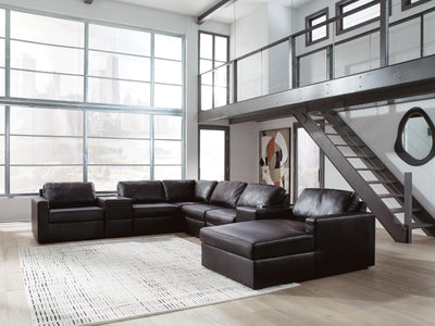 Modmax II Sectional with Chaise and Storage Consoles - Jax Mattress (Jacksonville, FL)