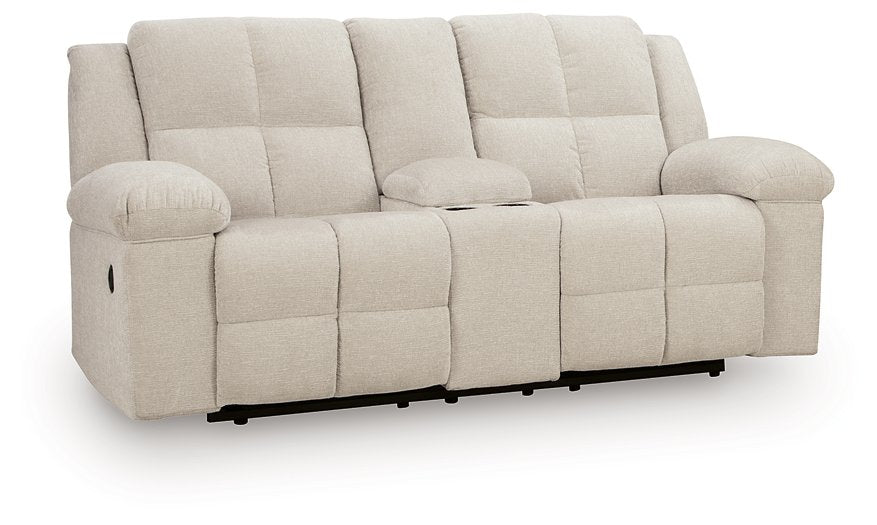 Orlen Reclining Loveseat with Console - Jax Mattress (Jacksonville, FL)