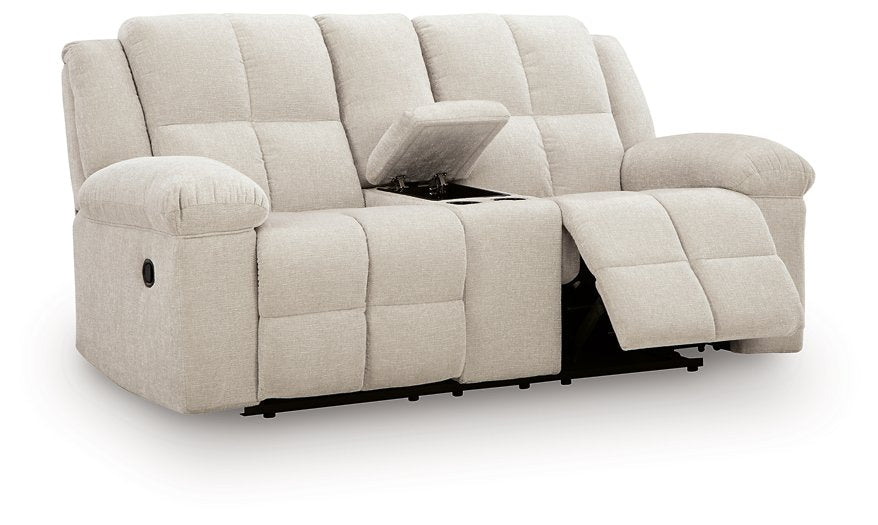 Orlen Reclining Loveseat with Console - Jax Mattress (Jacksonville, FL)