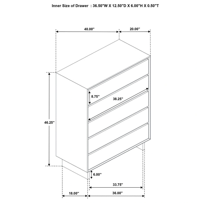 Glenwood Chest of Drawers
