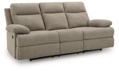 Side-Swipe Reclining Sofa with Drop Down Table - Jax Mattress (Jacksonville, FL)