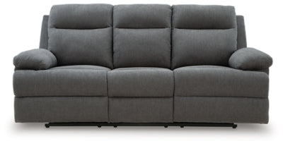 Side-Swipe Reclining Sofa with Drop Down Table - Jax Mattress (Jacksonville, FL)