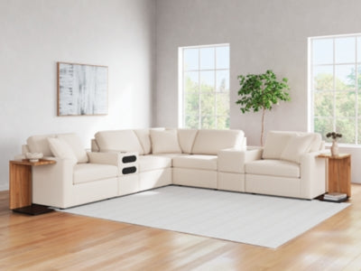 Modmax Balanced Sectional with Audio and Storage Consoles - Jax Mattress (Jacksonville, FL)