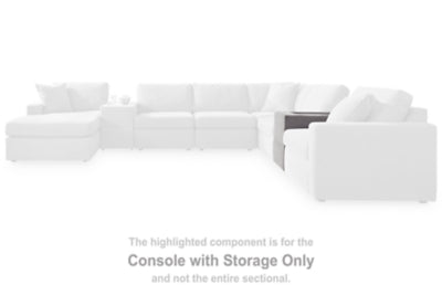 Modmax Balanced Sectional with Audio and Storage Consoles - Jax Mattress (Jacksonville, FL)