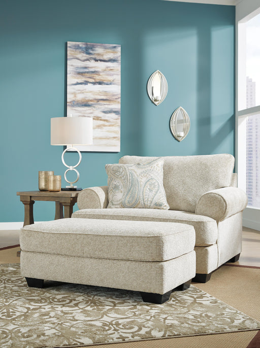 Monaghan Oversized Chair and Ottoman - Jax Mattress (Jacksonville, FL)