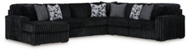 Midnight-Madness Sectional with Chaise - Jax Mattress (Jacksonville, FL)