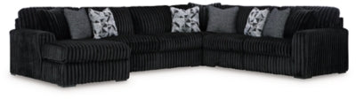 Midnight-Madness Sectional with Chaise - Jax Mattress (Jacksonville, FL)