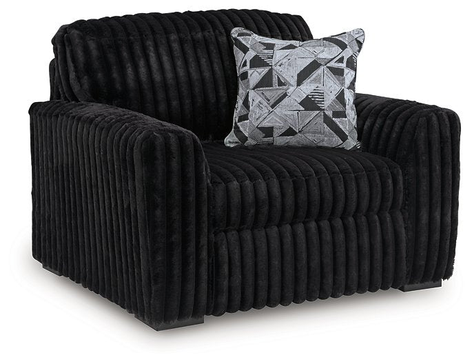 Midnight-Madness Oversized Chair - Jax Mattress (Jacksonville, FL)