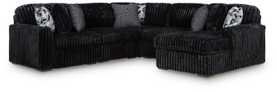 Midnight-Madness Sectional with Chaise - Jax Mattress (Jacksonville, FL)