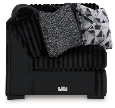 Midnight-Madness Sectional with Chaise - Jax Mattress (Jacksonville, FL)