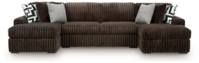 Midnight-Madness Sectional with Chaise - Jax Mattress (Jacksonville, FL)