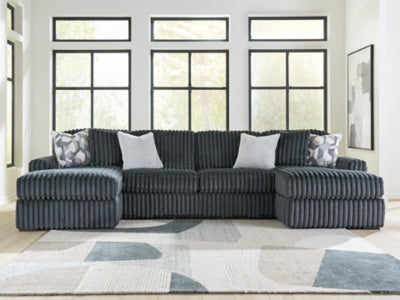 Midnight-Madness Sectional with Chaise - Jax Mattress (Jacksonville, FL)