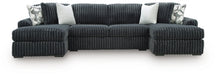 Midnight-Madness Sectional with Chaise - Jax Mattress (Jacksonville, FL)