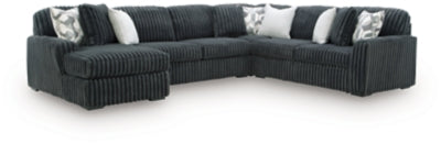 Midnight-Madness Sectional with Chaise - Jax Mattress (Jacksonville, FL)