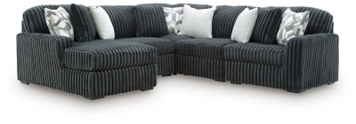 Midnight-Madness Sectional with Chaise - Jax Mattress (Jacksonville, FL)