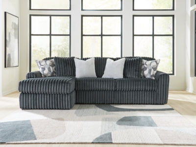 Midnight-Madness Sectional Sofa with Chaise - Jax Mattress (Jacksonville, FL)