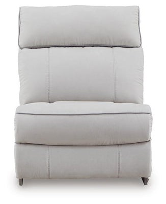 Social Pointe Reclining Sectional with Storage Consoles
