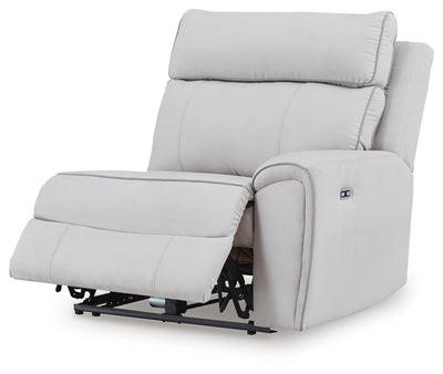 Social Pointe Reclining Sectional with Storage Consoles