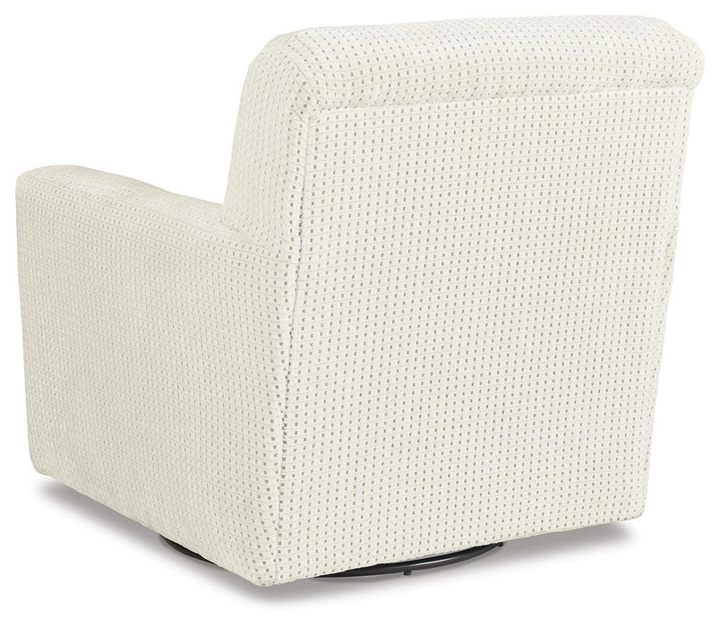 Herstow Swivel Glider Accent Chair - Jax Mattress (Jacksonville, FL)