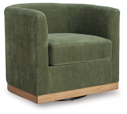 Jersonlow Swivel Accent Chair - Jax Mattress (Jacksonville, FL)
